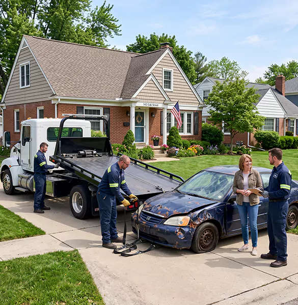 Trusted Local Junk Car Removal Service in Detroit, MI