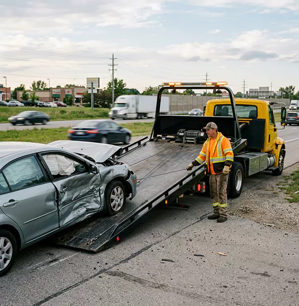 Trusted wrecked car removal service in Detroit, MI