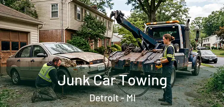 Junk Car Towing Detroit - MI